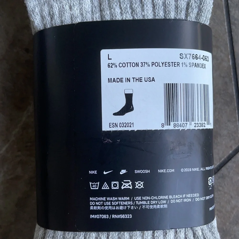 Nike Socks Everyday Cushioned Crew 3 pairs socks set NWT